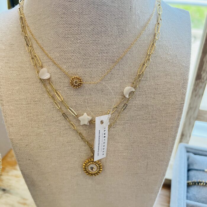 candy gold, protection necklace