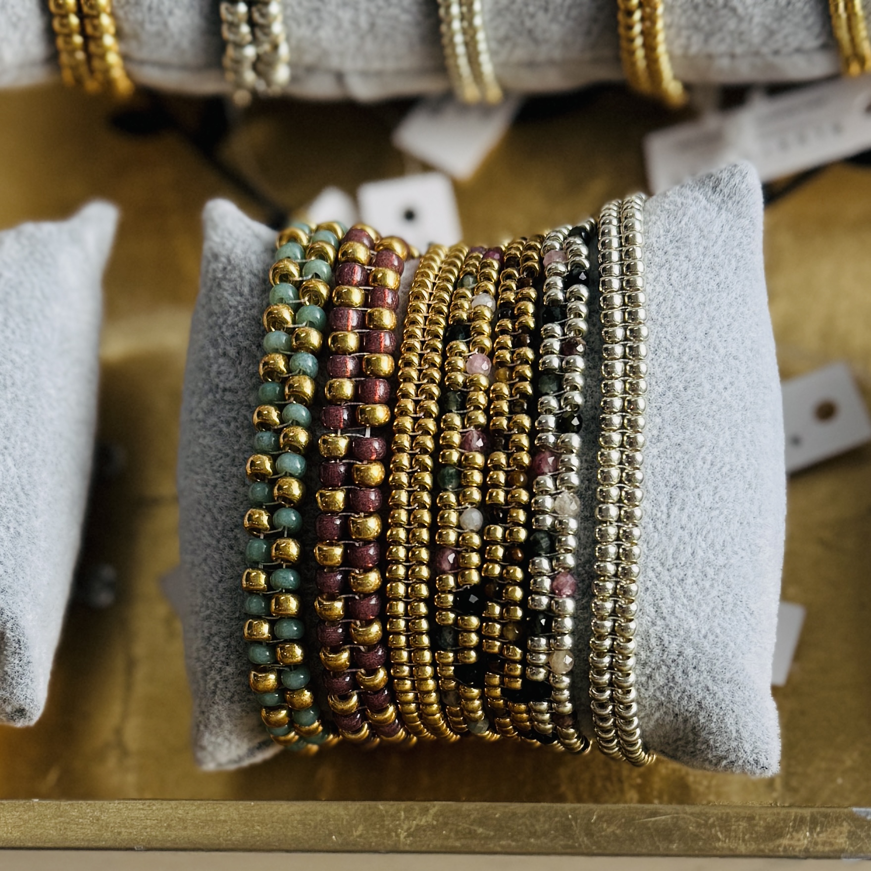 Large bubble bracelets