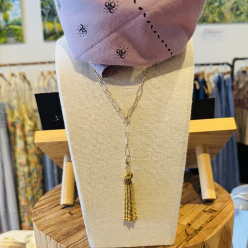 fringe necklace collection